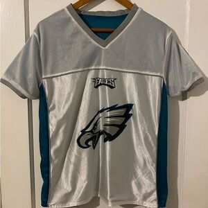 Philadelphia Eagles NFL Flag Football Jersey Reversible White/Green Adult Medium